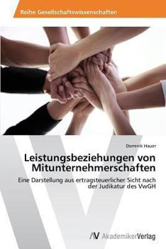 Paperback Leistungsbeziehungen von Mitunternehmerschaften [German] Book