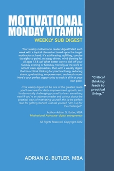 Paperback Motivational Monday Vitamin: Weekly Sub Digest Book