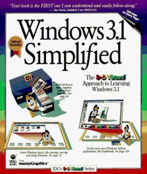Paperback Windows 3.1 Simplified (Idg's 3-D Visual Series) Book