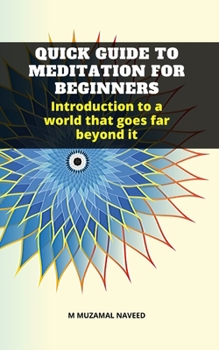 Paperback Quick Guide to Meditation for Beginners: Introduction to a world that goes far beyond it Book
