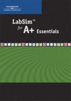 Hardcover Labsim for A+ Essentials Book