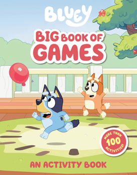 Paperback Bluey: Big Book of Games: An Activity Book