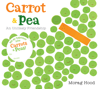 Board book Carrot and Pea (Board Book): An Unlikely Friendship Book