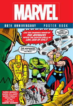 Paperback Marvel 80th Anniversary Poster Book