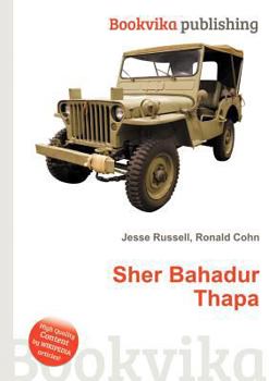Paperback Sher Bahadur Thapa Book