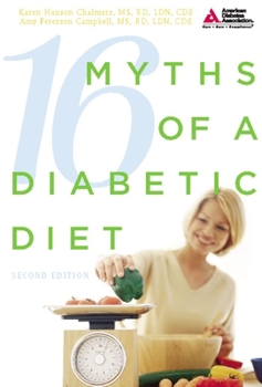 Paperback 16 Myths of a Diabetic Diet Book