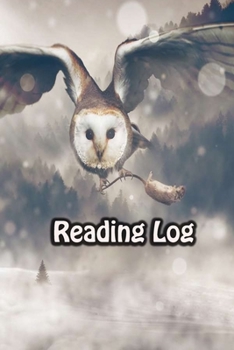 Reading Log: Book Review Journal Notebook Gift For Book Lovers Adults Boys Girls Kids - Reader Record and Share | Owl Food Cover
