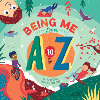 Hardcover Being Me from A to Z Book