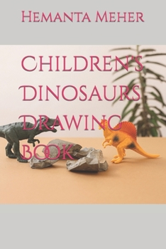 Paperback Children's Dinosaurs Drawing Book