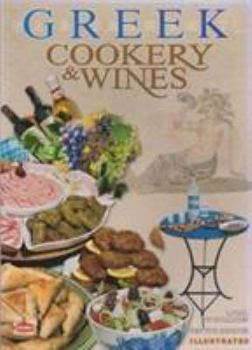Paperback Greek Cookery & Wines Book