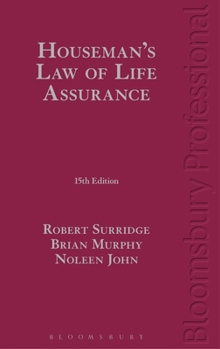 Hardcover Houseman's Law of Life Assurance Book