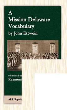 Hardcover A Mission Delaware Vocabulary Book