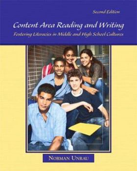 Paperback Content Area Reading and Writing: Fostering Literacies in Middle and High School Cultures Book