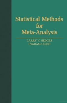 Hardcover Statistical Methods for Meta-Analysis Book