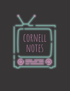Paperback Cornell notes: Cornell notes notebook 8.5 x 11, 120 pages, a great method to organize your notes, thoughts and lectures, a perfect gi Book