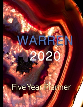 Warren 2020 Five Year Planner: Monthly Organizer And Five Year Planner Gifts