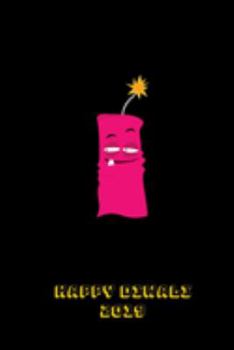 Happy Diwali 2019: Thoughtful Diwali Gift, Lined Blank Notebook, Mandala Back Cover, 6 x 9, 120 White Color Pages, Matte Finish Cover