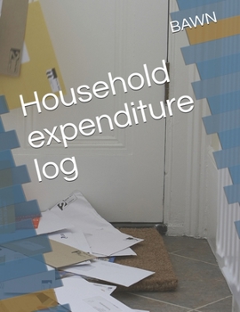 Paperback Household expenditure log Book