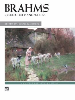 Paperback 23 Selected Piano Works (Alfred Masterwork Edition) Book