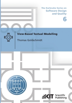 Paperback View-based textual modelling Book