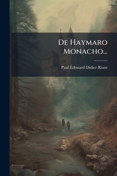 Paperback De Haymaro Monacho... [Latin] Book
