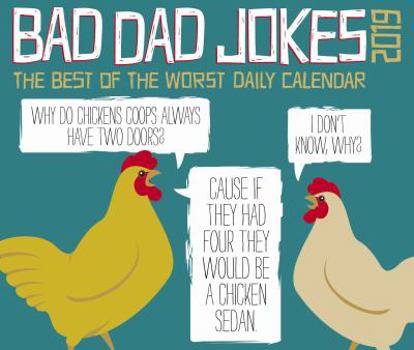 Calendar Bad Dad Jokes 2019 Box Calendar Book