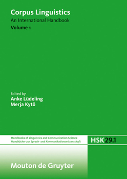 Hardcover Corpus Linguistics. Volume 1 Book
