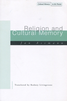 Paperback Religion and Cultural Memory: Ten Studies Book