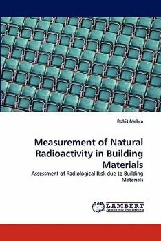 Paperback Measurement of Natural Radioactivity in Building Materials Book