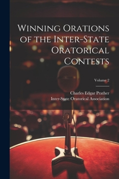 Paperback Winning Orations of the Inter-State Oratorical Contests; Volume 2 Book