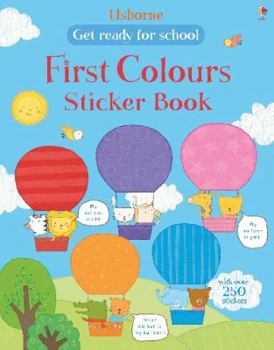 Paperback First Colours Sticker Book