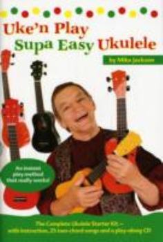 Paperback Uke'n Play Supa Easy Ukulele Book