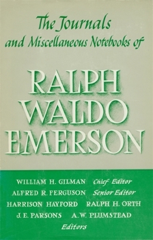 Hardcover Journals and Miscellaneous Notebooks of Ralph Waldo Emerson Book