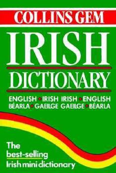 Paperback Collins Gem Irish Dictionary Book
