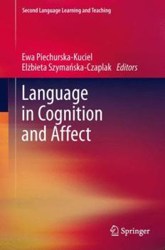 Paperback Language in Cognition and Affect Book