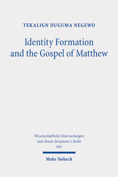 Paperback Identity Formation and the Gospel of Matthew: A Socio-Narrative Reading Book