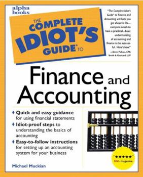 Paperback Complete Idiot's Guide to Finance & Accounting Book