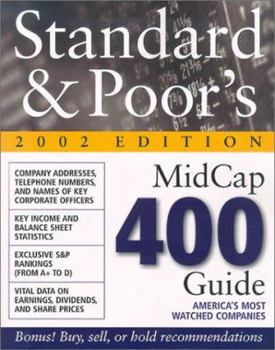 Paperback Standard & Poor's MidCap 400 Guide 2002 Book
