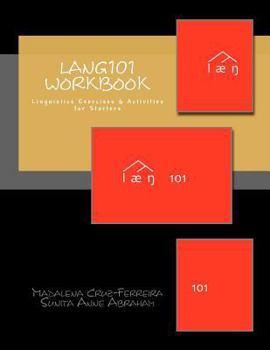 Paperback Lang101 Workbook: Linguistics Exercises & Activities for Starters Book
