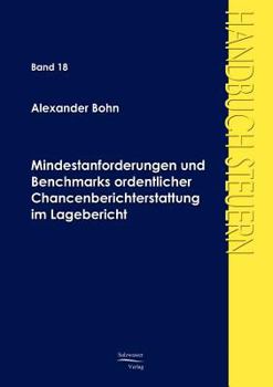 Paperback Mindestanforderungen und Benchmarks ordentlicher Chancenberichterstattung im Lagebericht [German] Book