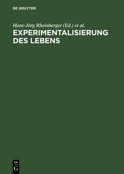 Hardcover Experimentalisierung des Lebens [German] Book