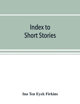 Paperback Index to short stories Book