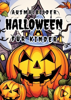 Paperback Ausmalbuch Halloween für Kinder [German] Book