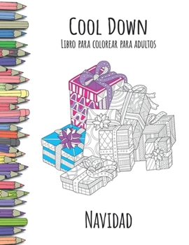 Paperback Cool Down - Libro para colorear para adultos: Navidad [Spanish] Book