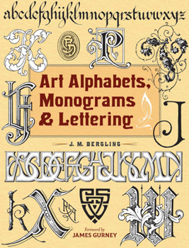 Paperback Art Alphabets, Monograms, and Lettering Book