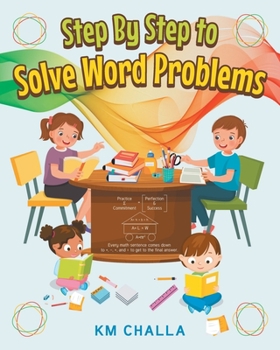 Paperback Step By Step to Solve Word Problems Book