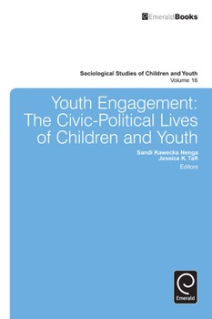 Hardcover Youth Engagement: The Civic-Political Lives of Children and Youth Book