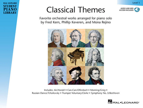 Paperback Classical Themes - Level 1: Hal Leonard Student Piano Library Book