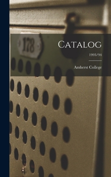 Hardcover Catalog [electronic Resource]; 1993/94 Book