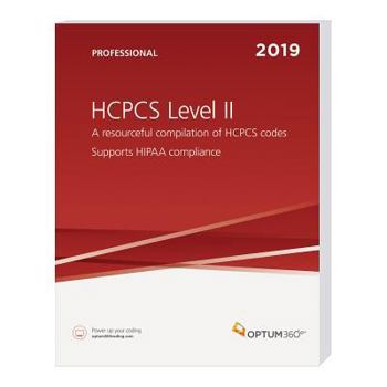 Paperback HCPCS Level II Professional 2019 (Softbound) Book